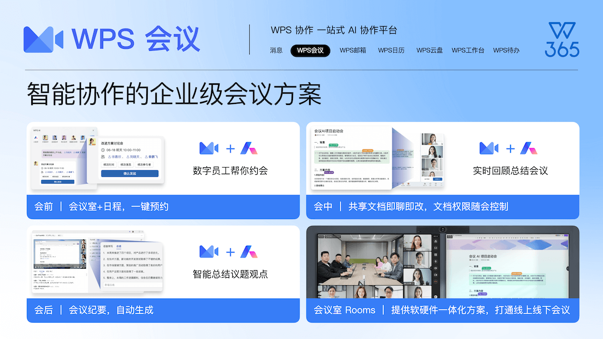 WPS Office 云协作功能 - 多人实时协作编辑